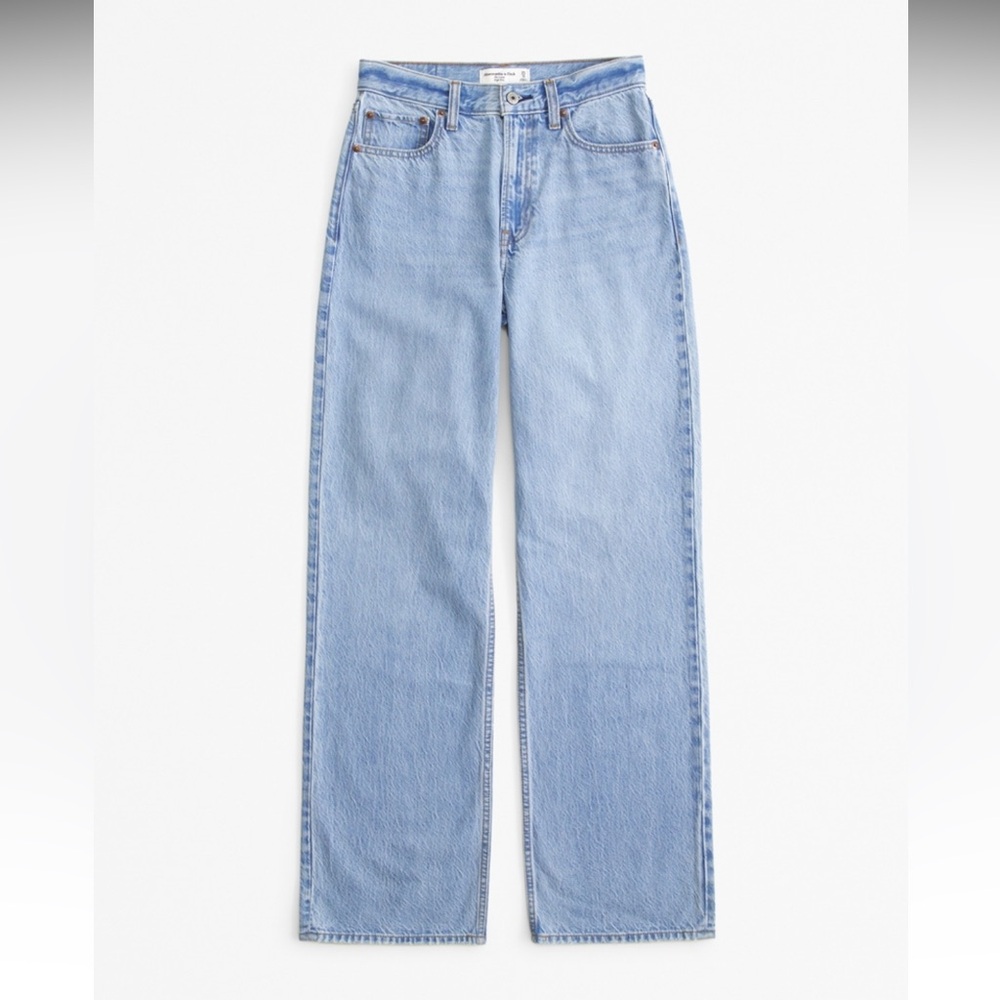ABERCROMBIE THE LOOSE HIGH RISE JEANS